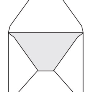 Alternative view of Φάκελο 16,8cm x 16,8cm Κωδ. 155